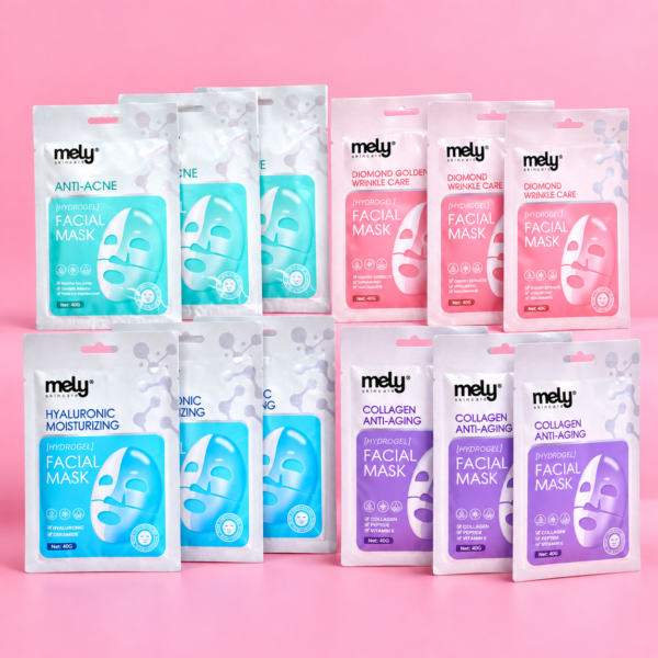Combo hydrogel facial mask x12u.