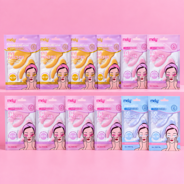 C shape hydrogel Eye Patches x12u.