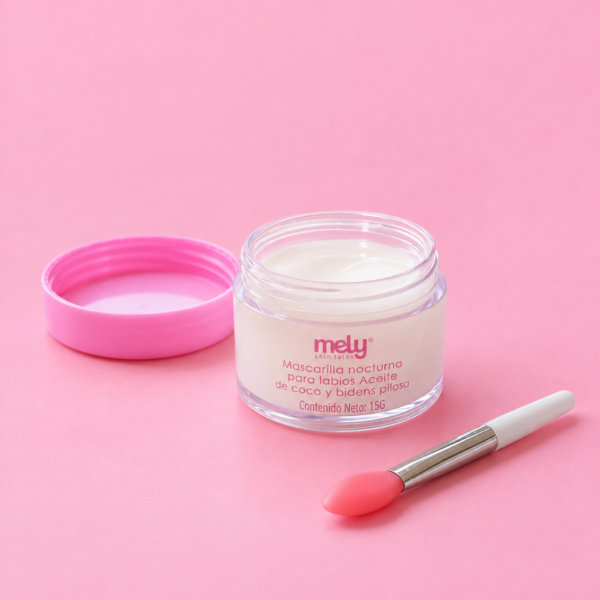 Mascarilla Nocturna para Labios con Aceite de Coco y Bidens Pilosa