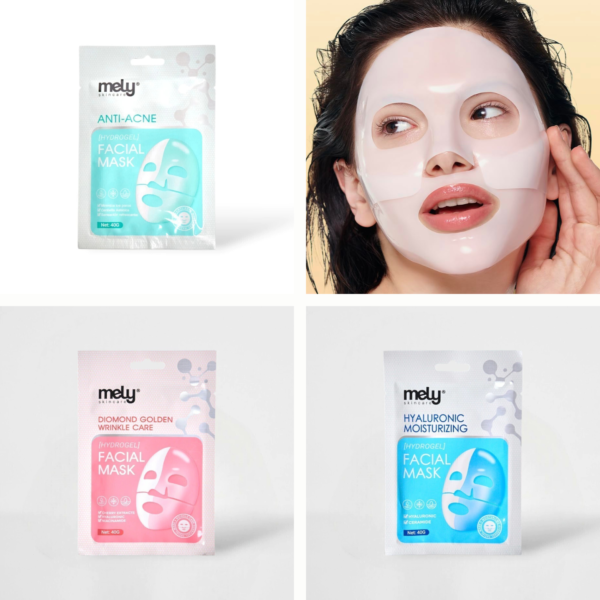 Combo hydrogel facial mask x12u.