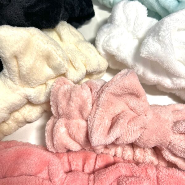 Vincha Peluche con Moño Premium