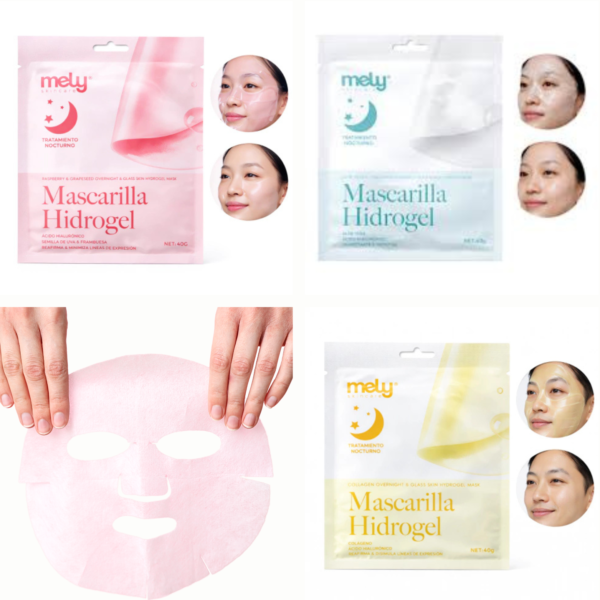 Combo mascarilla hidrogel nocturna x12u.