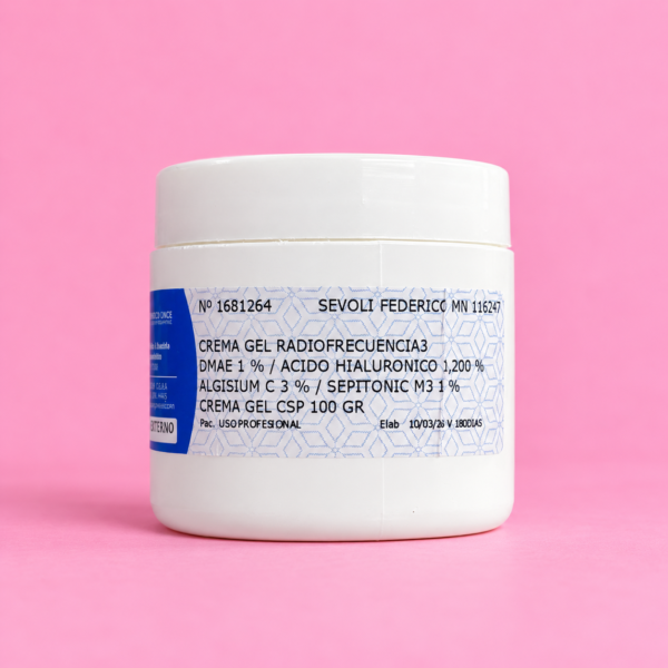 Crema Gel radiofrecuencia 3