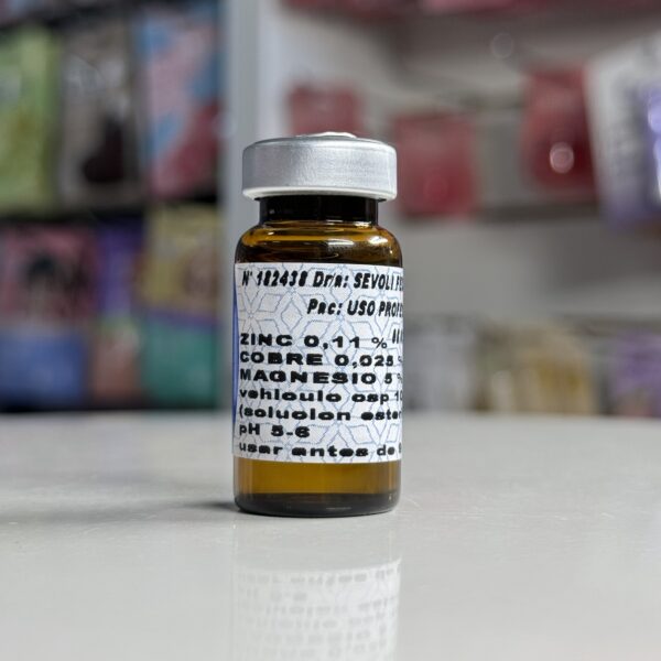 Oligoelementos (Zinc, Cobre, Magnesio)