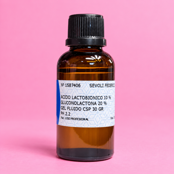Peeling Ácido Lactobionico 10% Gluconolactona 20% pH: 2.2