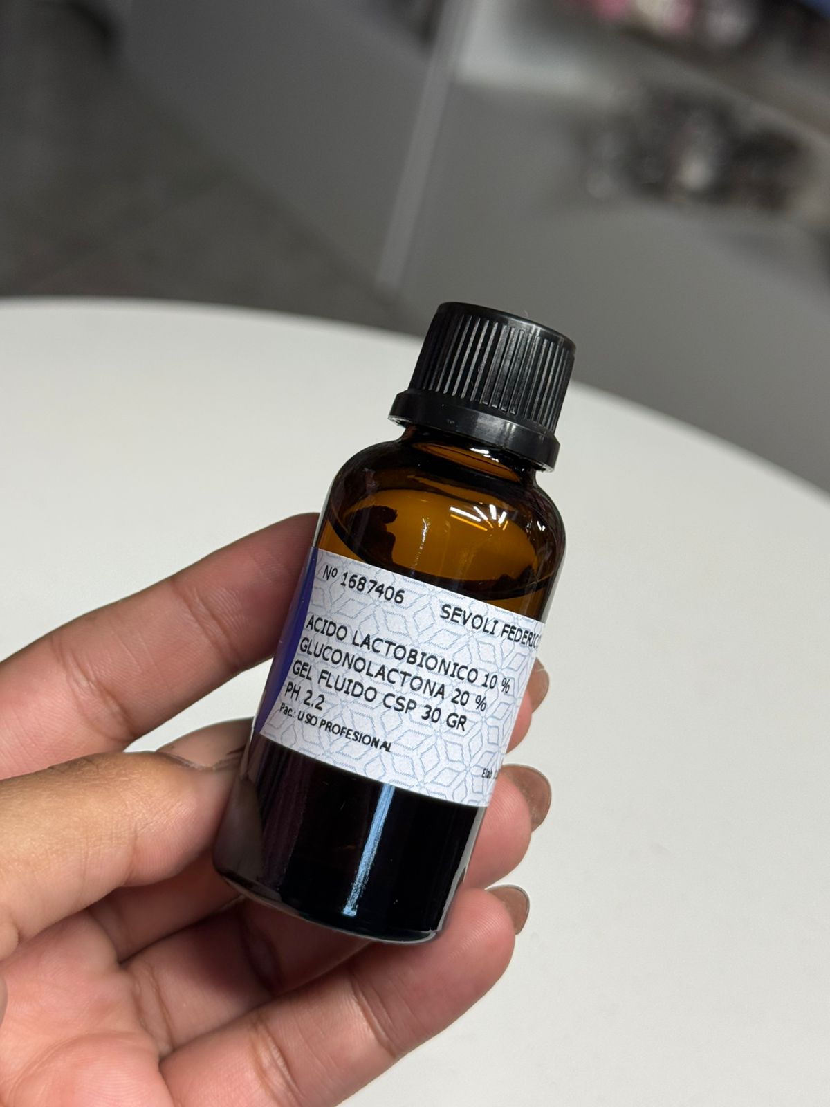 Peeling Ácido Lactobionico 10% Gluconolactona 20% pH: 2.2 - Imagen 2