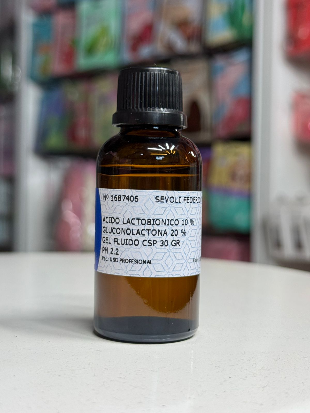 Peeling Ácido Lactobionico 10% Gluconolactona 20% pH: 2.2