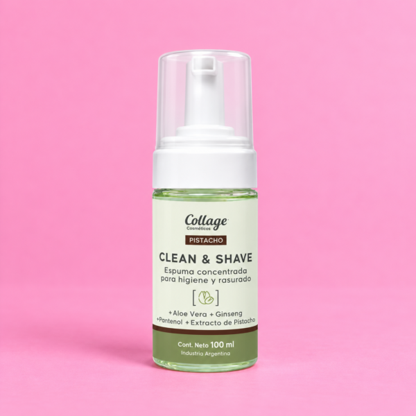 Espuma Concentrada para Higiene y Rasurado CLEAN & SHAVE