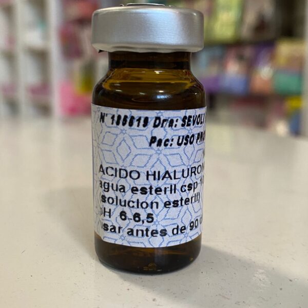 Ampolla estéril Acido Hialuronico 1% (F Once)
