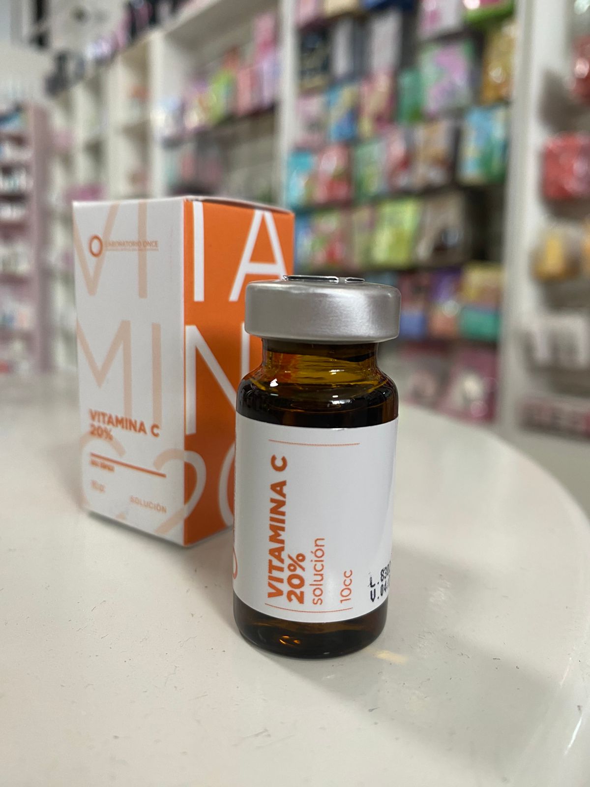 VITAMINA C 20% Solución uso topico