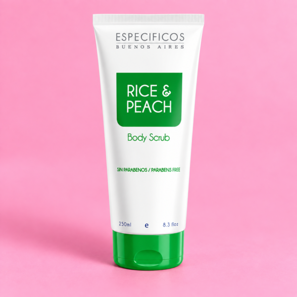 Body Scrub Rice & Peach