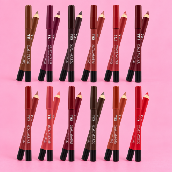 Velvet Mousse Lip Pencil x12u - Tei Cosmetica