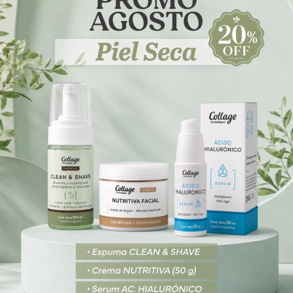 Promo Agosto Piel Seca 20% OFF